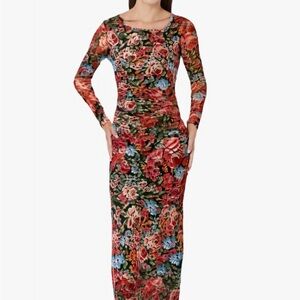 PRETTYGARDEN Floral Dress - Size S